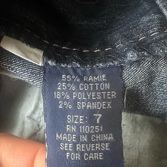 Angels Blue Jean Shorts Classic Design - Picture 6 of 6